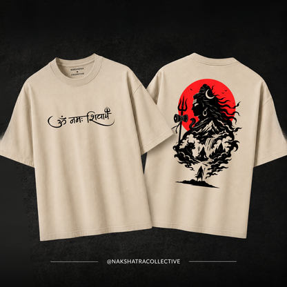 Lord Of Himalaya Oversized T-shirt | Shravan Special offer