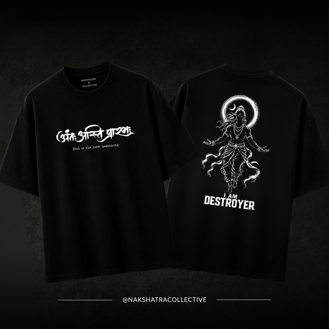 I am destroyer oversized t-shirts | Shravan special offer