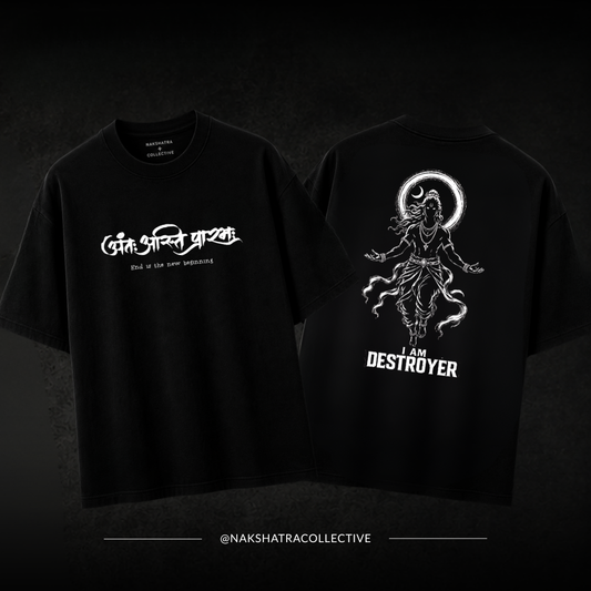 I am destroyer oversized t-shirts | Shravan special offer