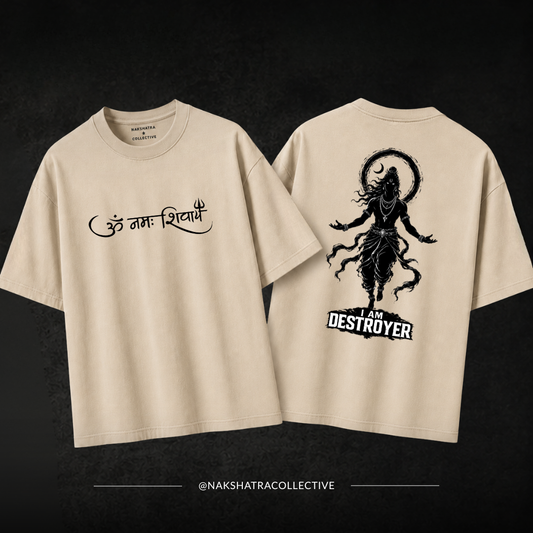 I am destroyer oversized t-shirts | Shravan special offer