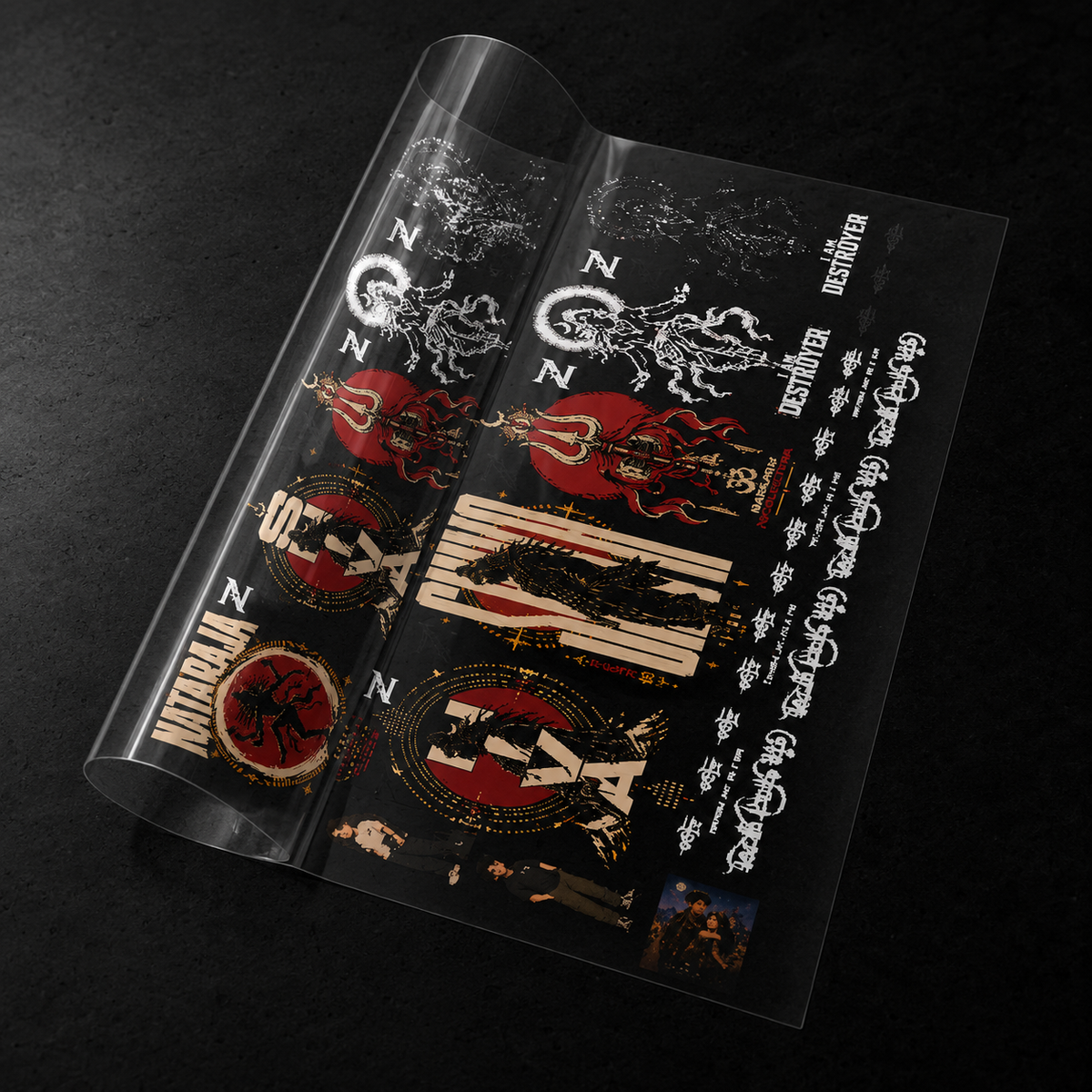 Premium DTF Stickers In Low MOQ