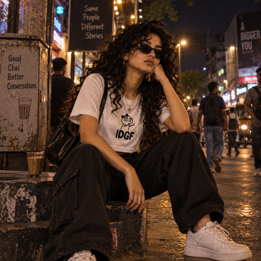IDGF Crop Top | Vaylkrie Power Awaken Collection |  180 GSM crop top